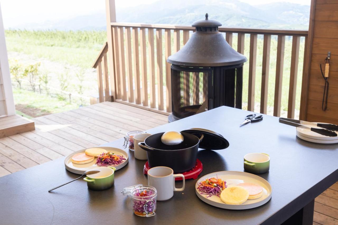 The Glamping 箱根十国峠 Villa Miyakami Bagian luar foto